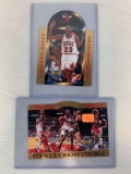 Michael Jordan Upper Deck Limited Edition 3.5  X 5 cards (2)