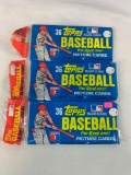 1982 Topps baseball grocery packs (3)