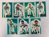 1955 Bowman football, Browns lot w/ Mike McCormick (Rookie) plus 6 cards