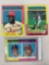 1975 Topps baseball Bob Gibson, Nolan Ryan Leaders, Fegie Jenkins