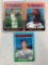 1975 Topps Baseball Lou Brock Highlights, Al Kaline Highlights, Don Sutton