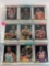 1987-88 Fleer Basketball Cards 87 Different cards with minor stars