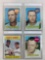 1969 Luis Aparicio, Jim Bunning, Catfish Hunter, Willie McCovey, Juan Marichal Topps