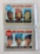 1968 Topps Baseball Batting Leaders Clemente, Alou, Kaline, Robinson, Yastrzemski