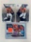 (3) Jerry Jude- 2020 PANINI MOSAIC (2), Prizim Gear ROOKIE Broncos