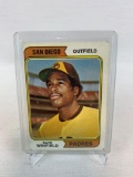 1974 Topps Baseball Dave Winfield Rookie Card (off center)