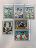 1967 Topps Baseball Rocky Colavito, Palmer Series, Stargell Power, Jenkins, Killebrew Power, Powell