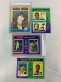 1975 Topps Baseball Carl Yastrzemski, Mantle-Aaron MVP, Banks-Jensen MVP, Berra-Campanella MVP