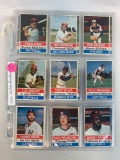 1976 Hostess Twinkie Cards 40 different, Morgan, Munson, Palmer, Fisk, Winfield, Perez, Foster, McCo