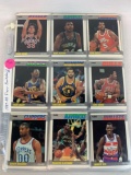 1987-88 Fleer Basketball Cards 87 Different cards with minor stars