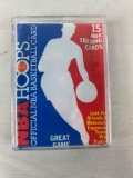 1989-90 NBA Hoops SEALED Unopened Pack - Detroit Pistons Champions On Top Front (possible Jordan ins