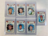 1970 Topps Baseball All-Stars Brooks Robinson, Marichal, Powell, Petrocelli, Kessinger, Koosman, McD