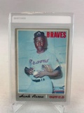 1970 Topps Baseball Hank Aaron