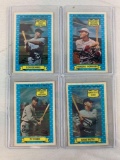 1972 Kellogg's 3-D All Time Baseball Greats Lot of 4 Lou Gehrig, Babe Ruth, Ty Cobb, Rogers Hornsby