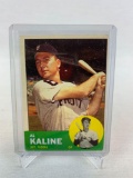 1963 Topps Baseball Al Kaline (off center)