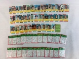 1974 Topps Baseball complete  24 Card Lot Team Checklists & Complete 1974 Traded Set Unmarked