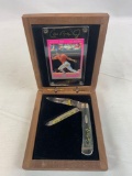 Case XX 2254 SS Cal Ripken Jr 2 Blade Pocket Knife 1995