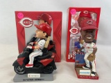 Cincinnati Reds Scooter Gennett (Dynegy) Bobblehead & Reds Brandon Phillips Bobblehead (Cincinnati B