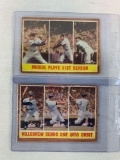 1962 Harmon Killebrew, Stan Musial Topps  Baseball Cards World Series