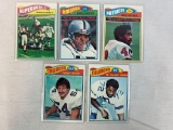 1977 Topps Football Randy White Ed Too Tale Jones, Dave Casper RC, Mike Haynes RC, Super Bowl