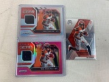 2020 Panini Mosaic & 2 Prizm GearTee Higgins Cincinnati Bengals Rookie Cards