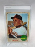 1968 Topps Baseball Willie Mays