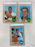 1968 Topps Baseball Gaylord Perry, Harmon Killebrew, Juan Marichal