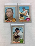 1968 Topps Baseball Brooks Robinson, Tony Conigliaro, Rocky Colavito