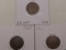 1868,71,78, INDIAN HEAD CENTS ALL GOOD