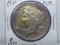 1921 PEACE DOLLAR (NICE TONING) BU