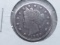 1886 V-NICKEL (KEY DATE) VF-CORRODED