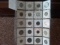 SHEET OF 20 FOREIGN COINS (SOME SILVER)