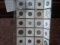 SHEET OF 20 FOREIGN COINS (SOME SILVER)