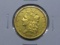 1838 CLASSIC HEAD $5. GOLD AU
