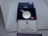 2011 MEDAL OF HONOR U.S. MINT UNC SILVER DOLLAR
