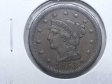 1853 LARGE CENT AU