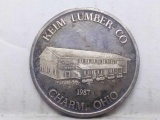 KEIM LUMBER 1-OZ. .999 SILVER ROUND