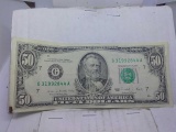 1988 $50. FEDERAL RESERVE NOTE