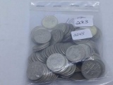 LOT OF 100 SILVER ROOSEVELT DIMES