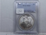 1885 MORGAN DOLLAR PCGS MS65