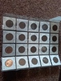 SHEET OF 20 GREAT BRITAIN LARGE CENTS