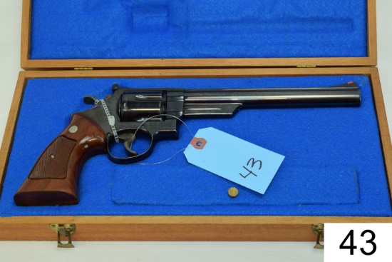 Smith & Wesson    Mod 25-5    Cal .45 Colt    8¼"    SN: N735802    Condition: 95% W/Wooden Box
