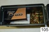 Lot    Approx. 220 rounds    9mm    In Plastic Can