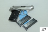 Walther    Mod TPH    Cal .22 LR    SN: T026093    3 Mags    Condition: Like NIB