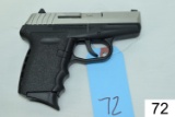 SCCY    Mod CPX-2    Cal 9mm    SN: 457760    Condition: Like NIB
