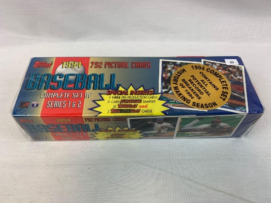 1994 Topps Baseball Factory Sealed Set with inserts