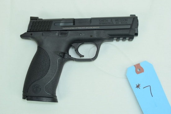 Smith & Wesson    Mod M&P-40 Pro Series    Cal .40 S&W    SN: DXX5782    W/2 Mags    Condition: Like