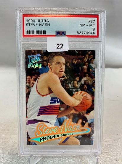 1996 Ultra Steve Nash PSA 8