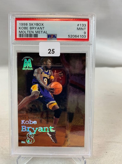 1998 Skybox Kobe Bryant Molten Metal PSA 9