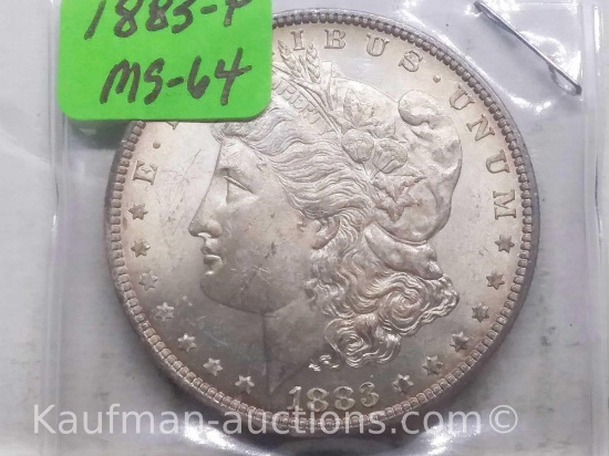 1883 MORGAN DOLLAR BU